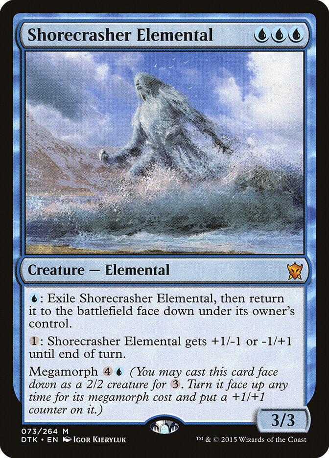 Elemental da Arrebentação / Shorecrasher Elemental - Magic: The Gathering - MoxLand