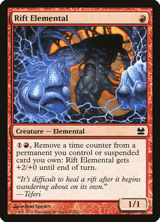 Elemental da Fenda / Rift Elemental - Magic: The Gathering - MoxLand