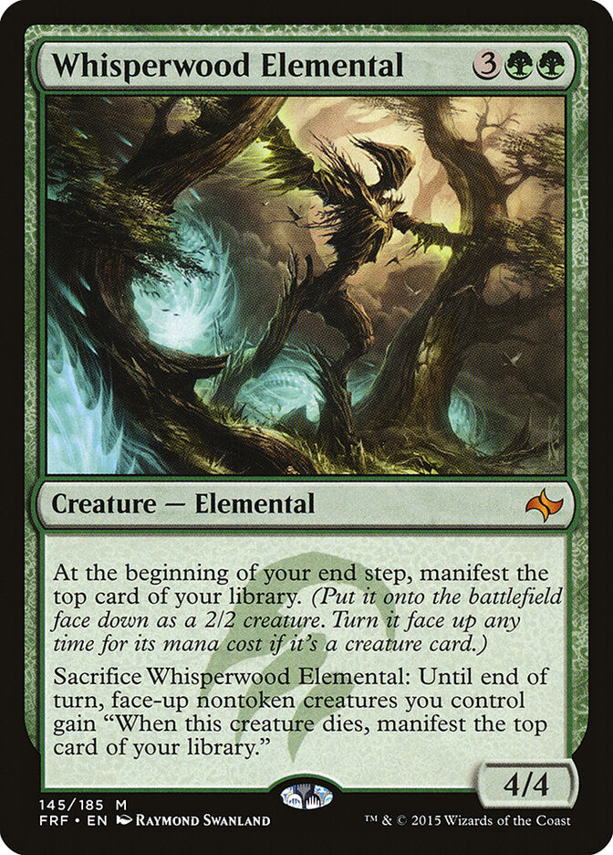 Elemental da Mata Sussurrante / Whisperwood Elemental - Magic: The Gathering - MoxLand