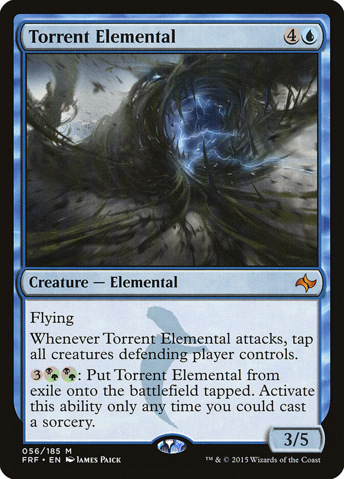 Elemental da Torrente / Torrent Elemental - Magic: The Gathering - MoxLand