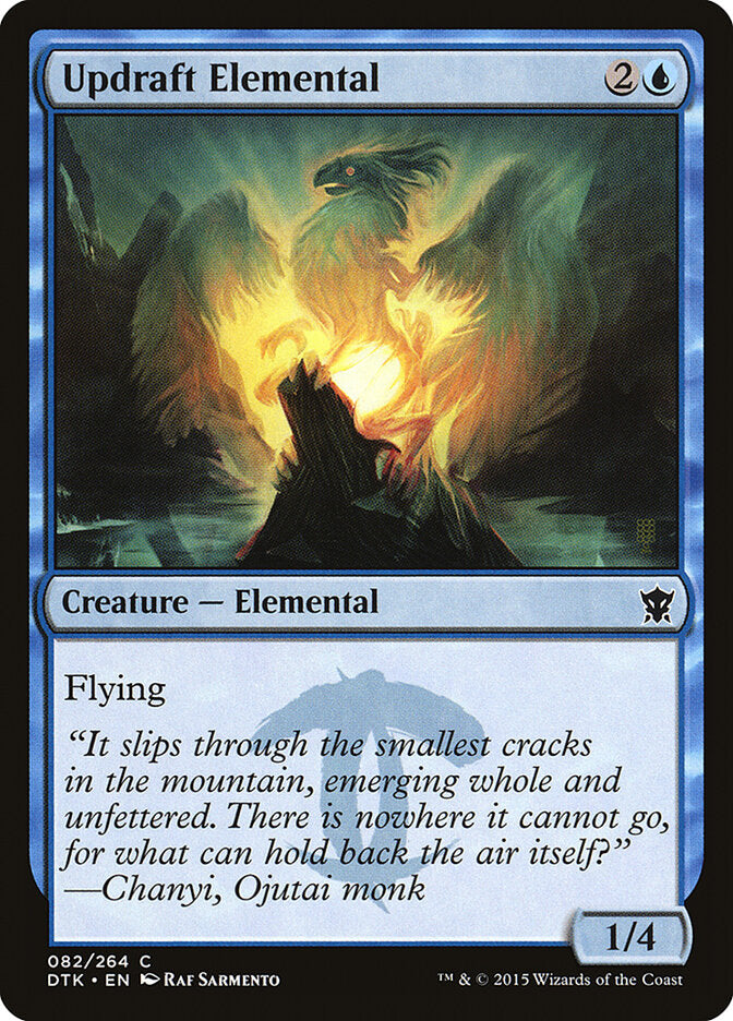 Elemental do Sopro Ascendente / Updraft Elemental - Magic: The Gathering - MoxLand