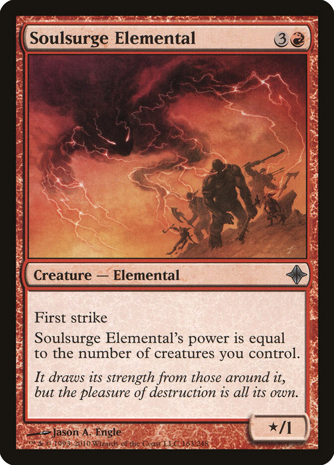 Elemental Sugador de Almas / Soulsurge Elemental - Magic: The Gathering - MoxLand