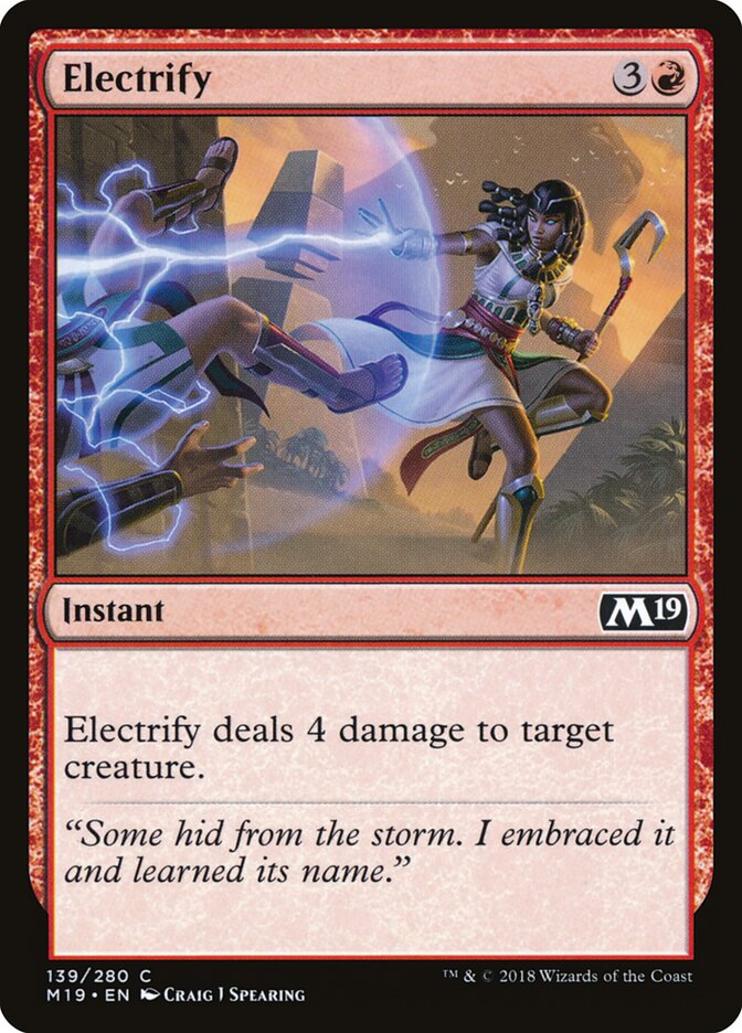 Eletrificar / Electrify - Magic: The Gathering - MoxLand