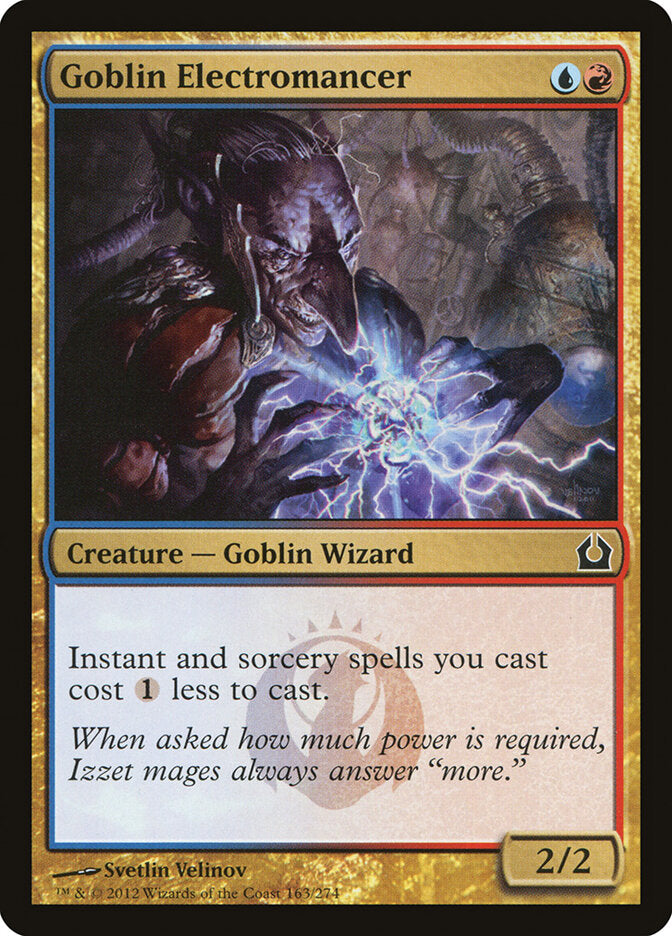 Eletromante Goblin / Goblin Electromancer - Magic: The Gathering - MoxLand