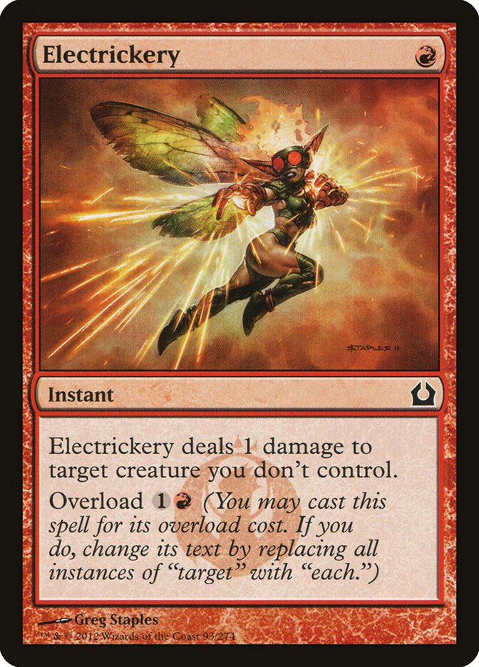 Eletrotruque / Electrickery - Magic: The Gathering - MoxLand