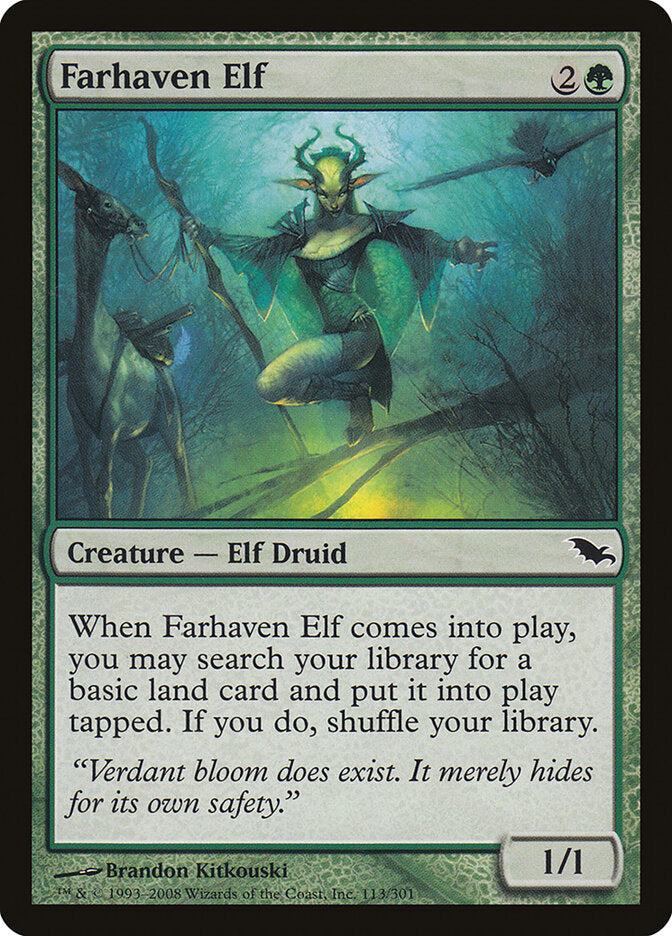 Elfo Porto-Longínquo / Farhaven Elf - Magic: The Gathering - MoxLand