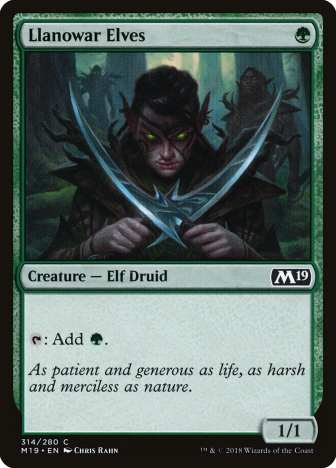 Elfos de Llanowar / Llanowar Elves - Magic: The Gathering - MoxLand