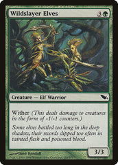 Elfos Matança-Selvagem / Wildslayer Elves - Magic: The Gathering - MoxLand