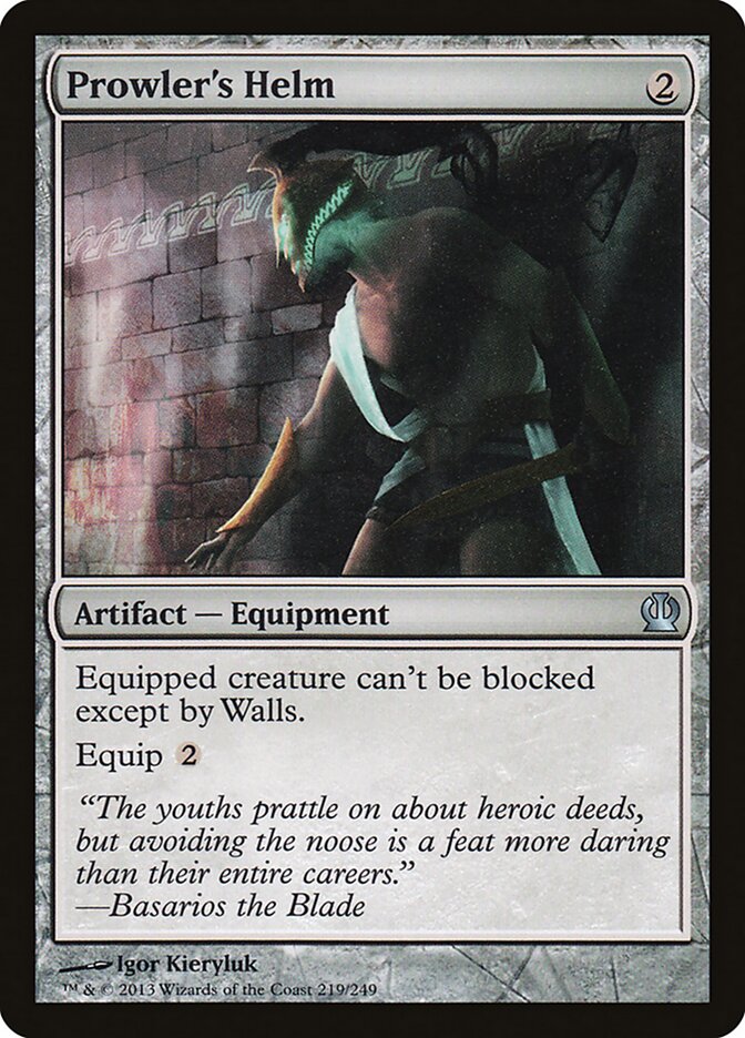 Elmo do Espreitador / Prowler's Helm - Magic: The Gathering - MoxLand