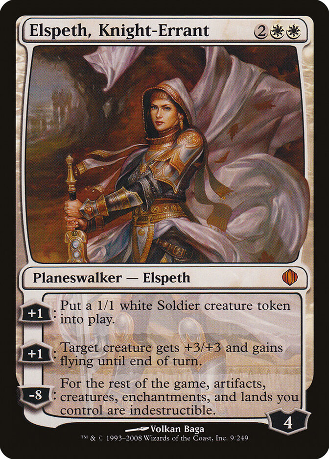 Elspeth, Cavaleira Errante / Elspeth, Knight-Errant - Magic: The Gathering - MoxLand