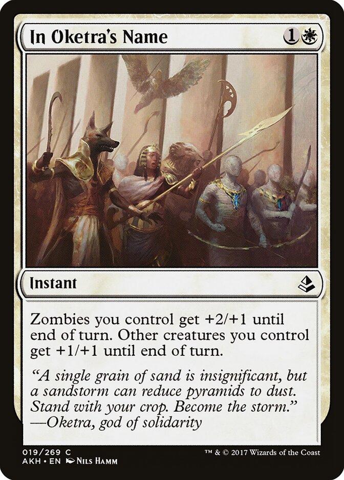Em Nome de Oketra / In Oketra's Name - Magic: The Gathering - MoxLand