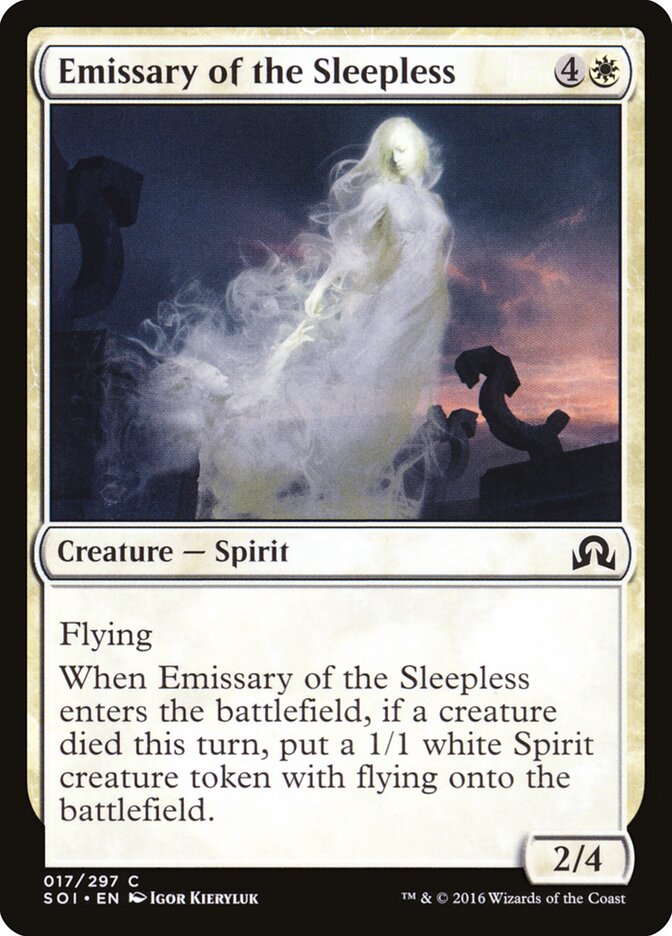 Emissário dos Insones / Emissary of the Sleepless - Magic: The Gathering - MoxLand