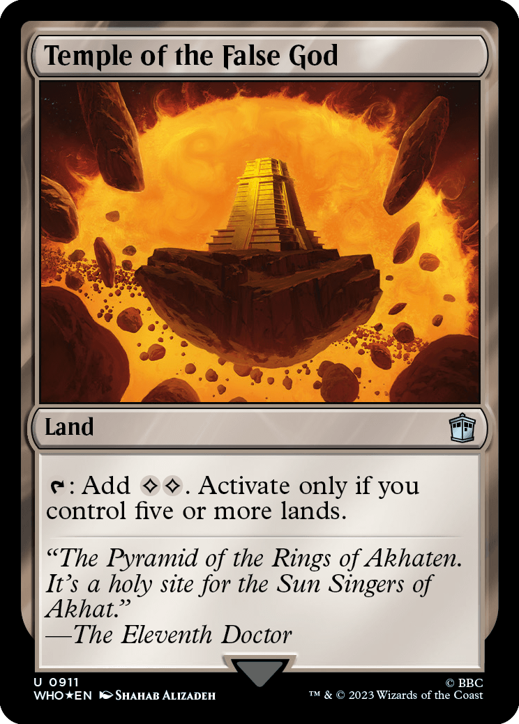 Templo do Falso Deus / Temple of the False God - Magic: The Gathering - MoxLand