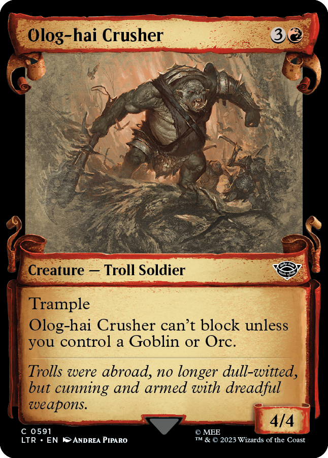 Esmagador Olog-hai / Olog-hai Crusher - Magic: The Gathering - MoxLand