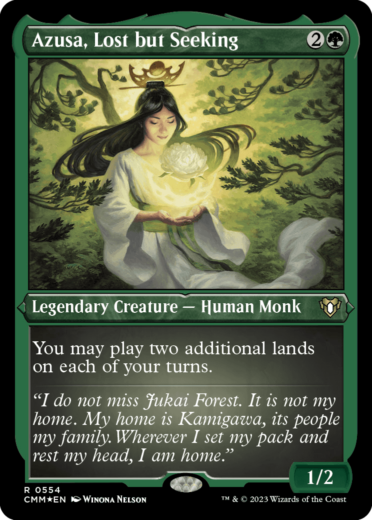 Azusa, Perdida mas Procurando / Azusa, Lost but Seeking - Magic: The Gathering - MoxLand