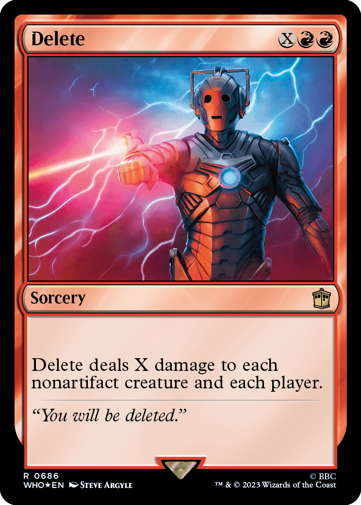 Delete - Magic: The Gathering - MoxLand