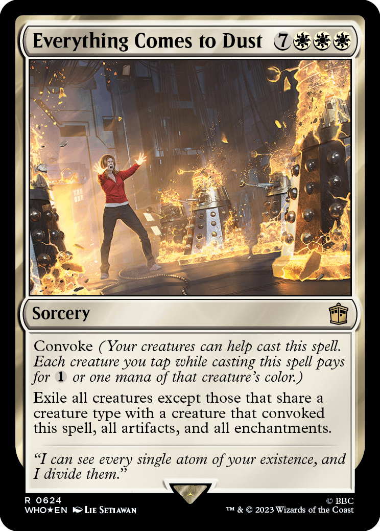 Everything Comes to Dust - Magic: The Gathering - MoxLand