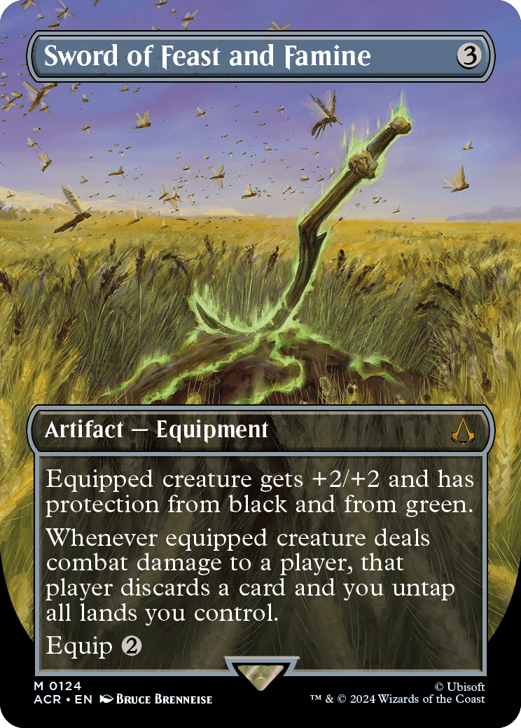 Espada de Banquete e Fome / Sword of Feast and Famine - Magic: The Gathering - MoxLand