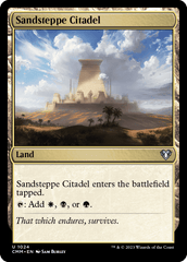 Cidadela da Estepe Arenosa / Sandsteppe Citadel - Magic: The Gathering - MoxLand