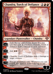 Chandra, Chama da Rebeldia / Chandra, Torch of Defiance - Magic: The Gathering - MoxLand