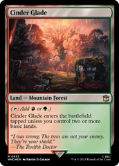 Clareira das Cinzas / Cinder Glade - Magic: The Gathering - MoxLand