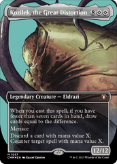 Kozilek, a Grande Distorção / Kozilek, the Great Distortion - Magic: The Gathering - MoxLand