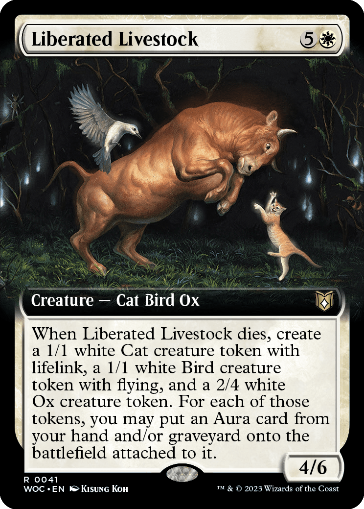 Gado Liberado / Liberated Livestock - Magic: The Gathering - MoxLand