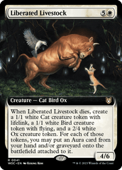 Gado Liberado / Liberated Livestock - Magic: The Gathering - MoxLand