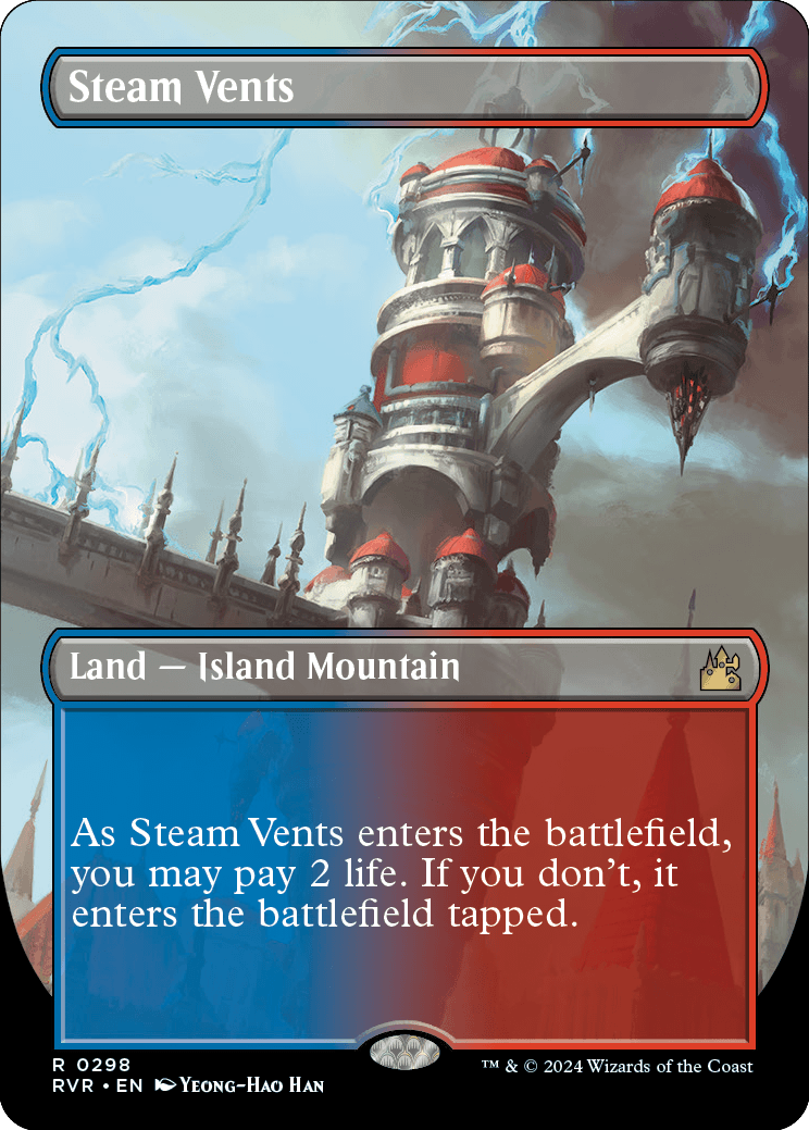 Bueiros de Vapor / Steam Vents - Magic: The Gathering - MoxLand