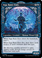 Inga Olhos Rúnicos / Inga Rune-Eyes - Magic: The Gathering - MoxLand