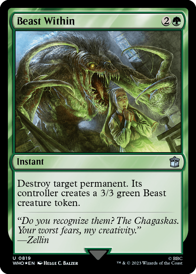 Fera Interior / Beast Within - Magic: The Gathering - MoxLand