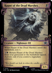 Assombração dos Pântanos Mortos / Haunt of the Dead Marshes - Magic: The Gathering - MoxLand