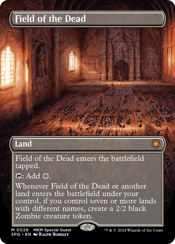 Campo dos Mortos / Field of the Dead - Magic: The Gathering - MoxLand