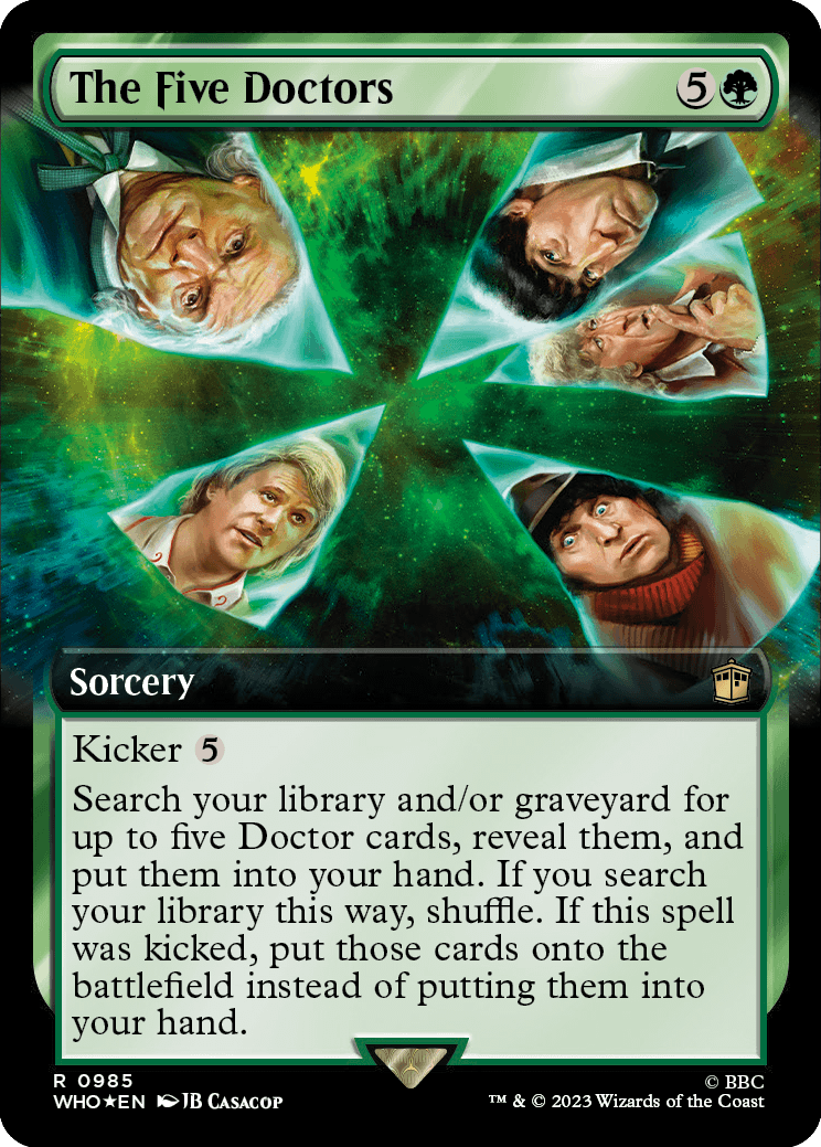 The Five Doctors - Magic: The Gathering - MoxLand