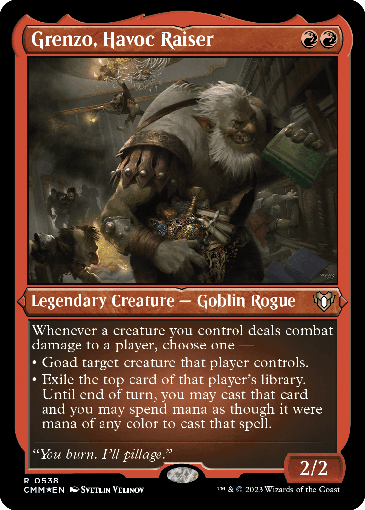 Grenzo, Instigador do Caos / Grenzo, Havoc Raiser - Magic: The Gathering - MoxLand