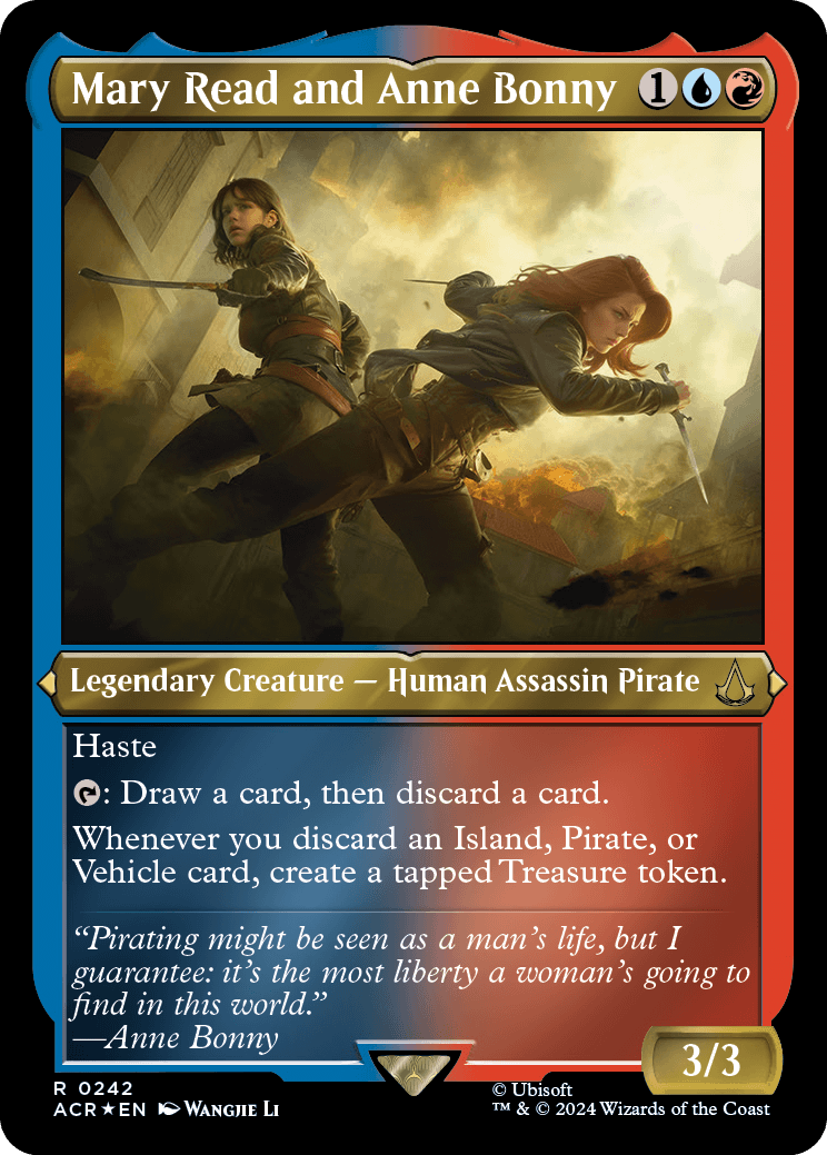 Mary Read and Anne Bonny - Magic: The Gathering - MoxLand