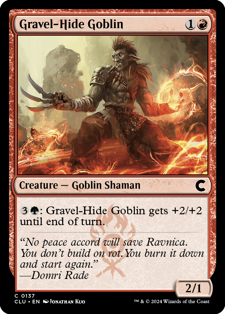 Goblin Pele-de-cascalho / Gravel-Hide Goblin - Magic: The Gathering - MoxLand