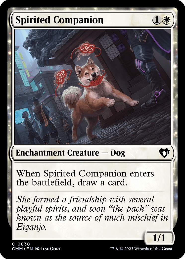 Companheira Espirituosa / Spirited Companion - Magic: The Gathering - MoxLand