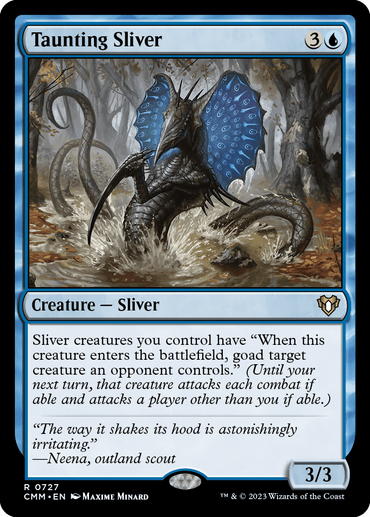 Taunting Sliver - Magic: The Gathering - MoxLand