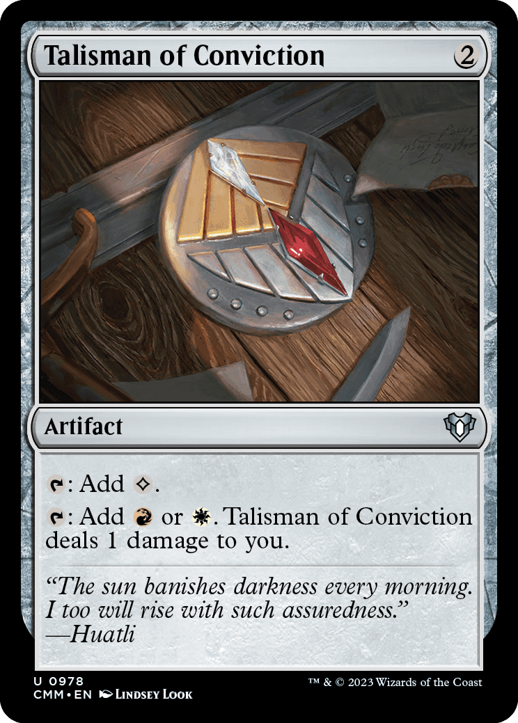 Talismã da Convicção / Talisman of Conviction - Magic: The Gathering - MoxLand