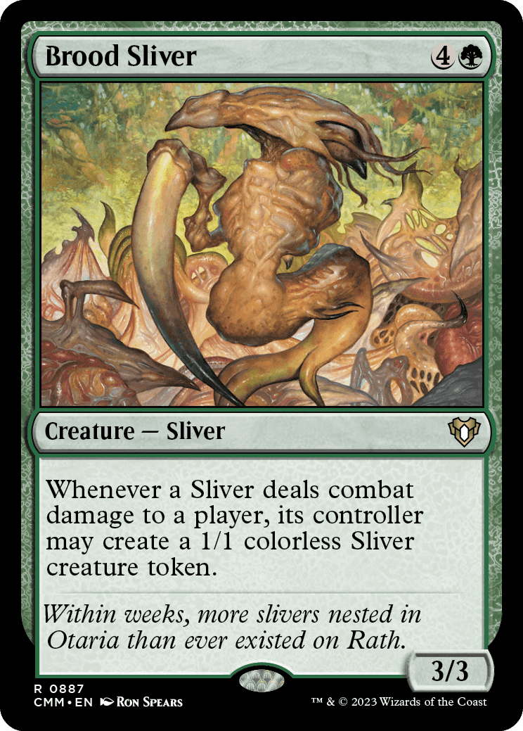 Fractius da Ninhada / Brood Sliver - Magic: The Gathering - MoxLand