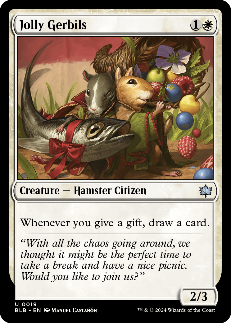 Gerbos Jucundos / Jolly Gerbils - Magic: The Gathering - MoxLand