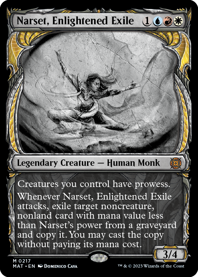 Narset, Exilada Iluminada / Narset, Enlightened Exile - Magic: The Gathering - MoxLand