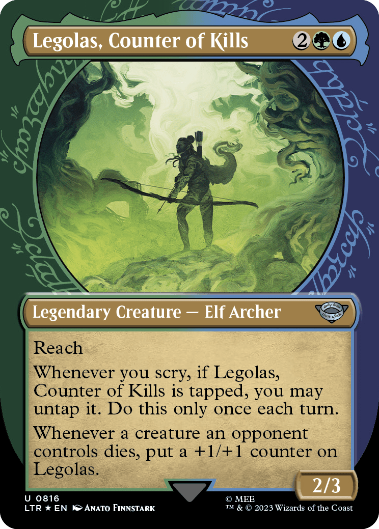 Legolas, Contador de Abates / Legolas, Counter of Kills - Magic: The Gathering - MoxLand