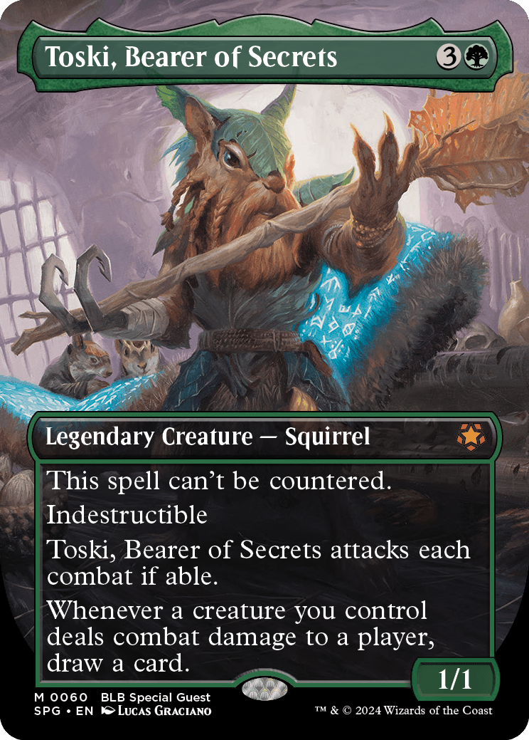 Toski, Portador dos Segredos / Toski, Bearer of Secrets - Magic: The Gathering - MoxLand