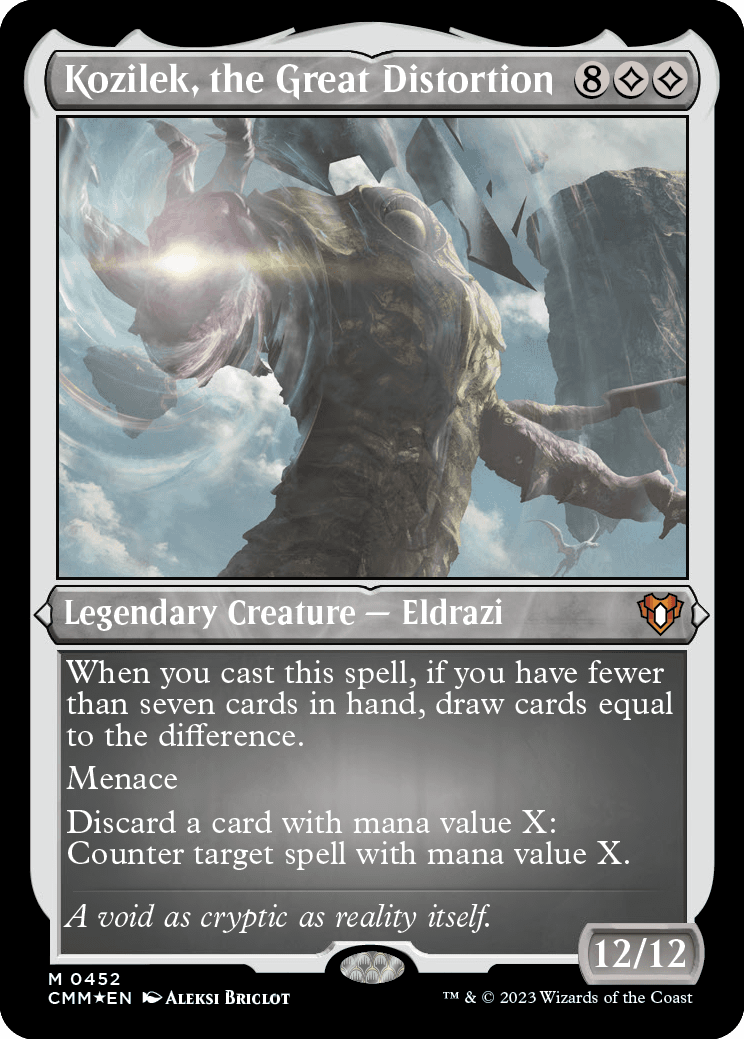 Kozilek, a Grande Distorção / Kozilek, the Great Distortion - Magic: The Gathering - MoxLand