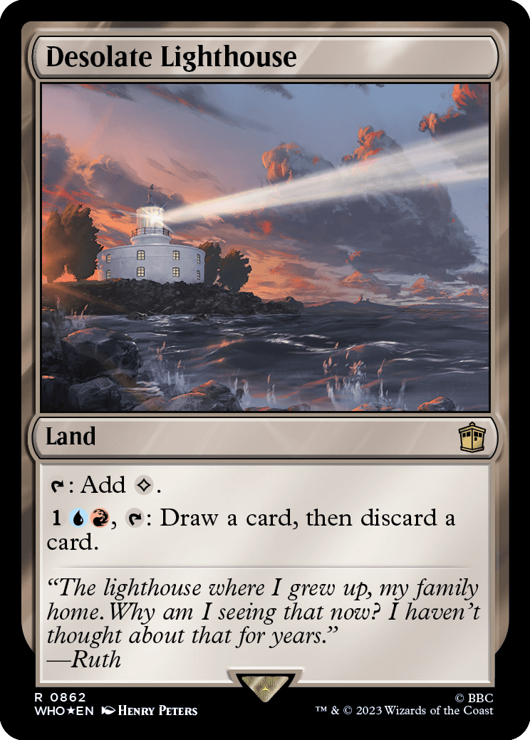 Farol Desolado / Desolate Lighthouse - Magic: The Gathering - MoxLand