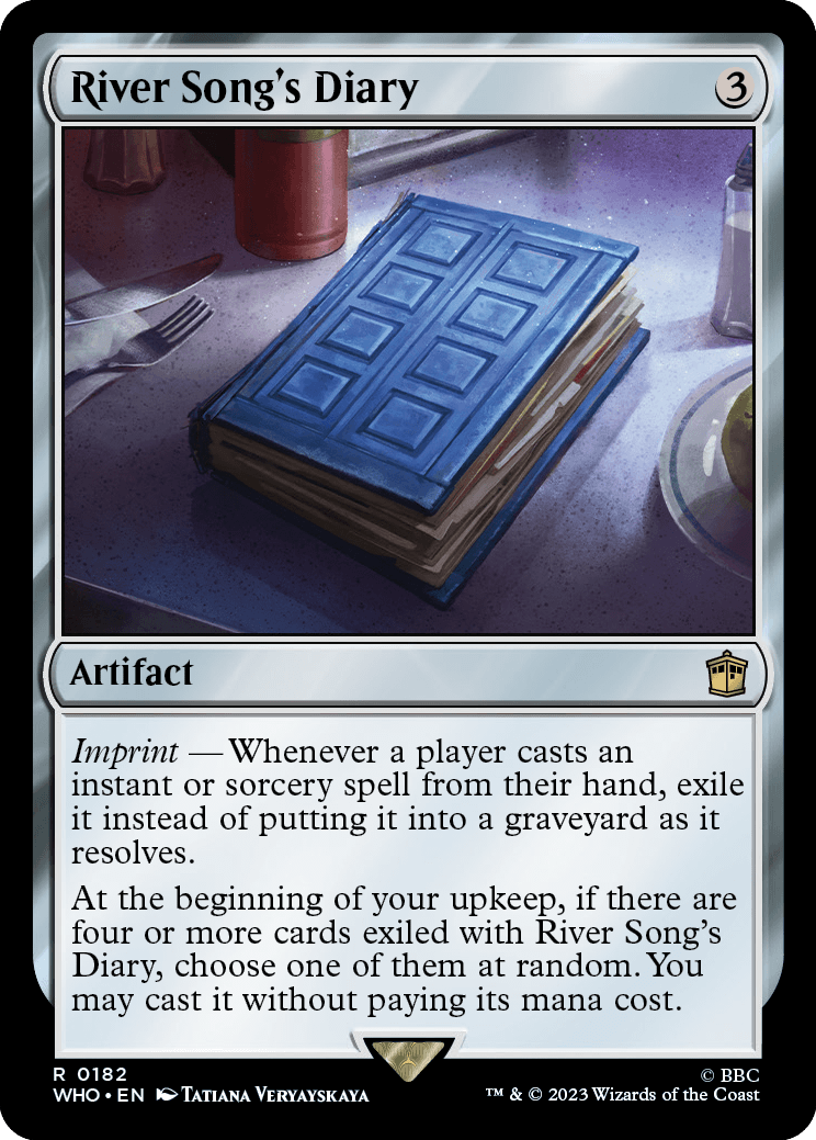 River Song's Diary - Magic: The Gathering - MoxLand