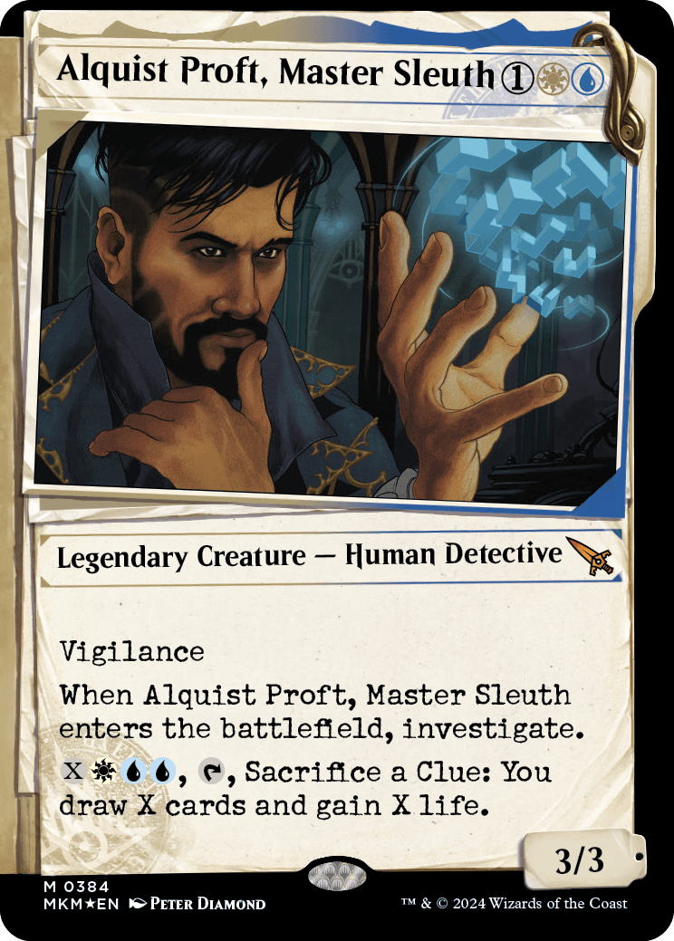 Alquist Proft, Investigador Mestre / Alquist Proft, Master Sleuth - Magic: The Gathering - MoxLand