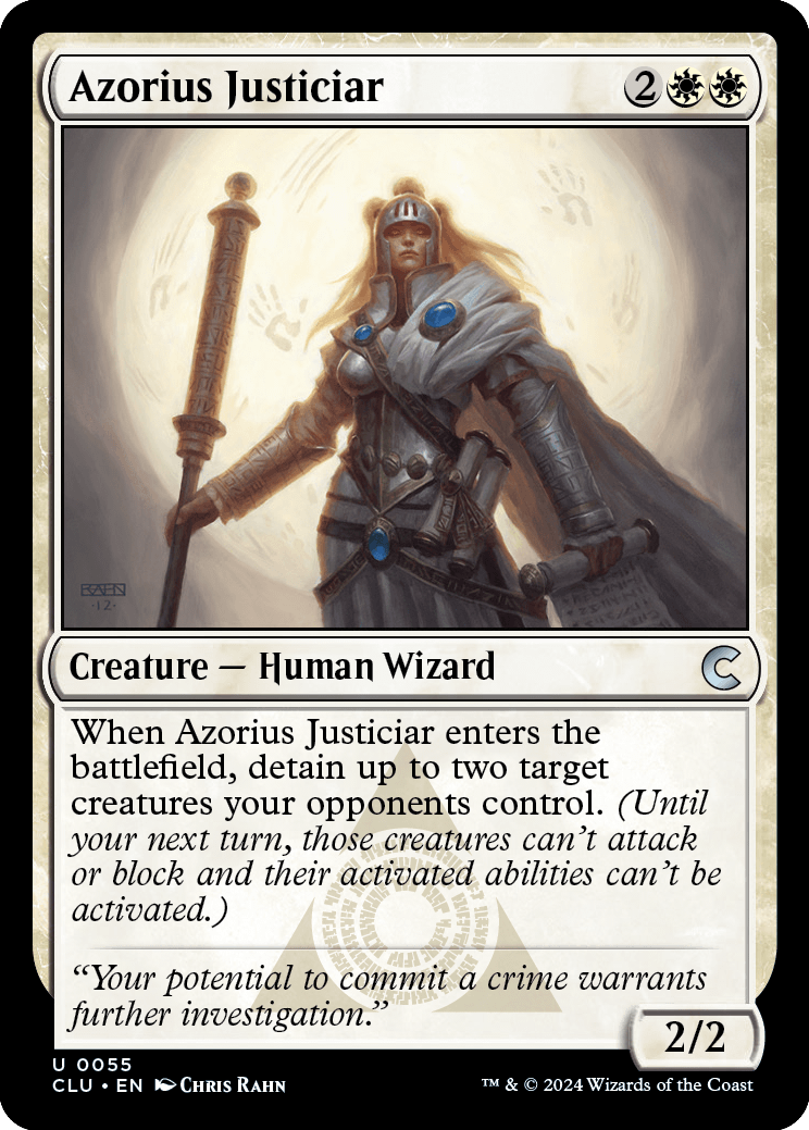 Justiciar Azorius / Azorius Justiciar - Magic: The Gathering - MoxLand